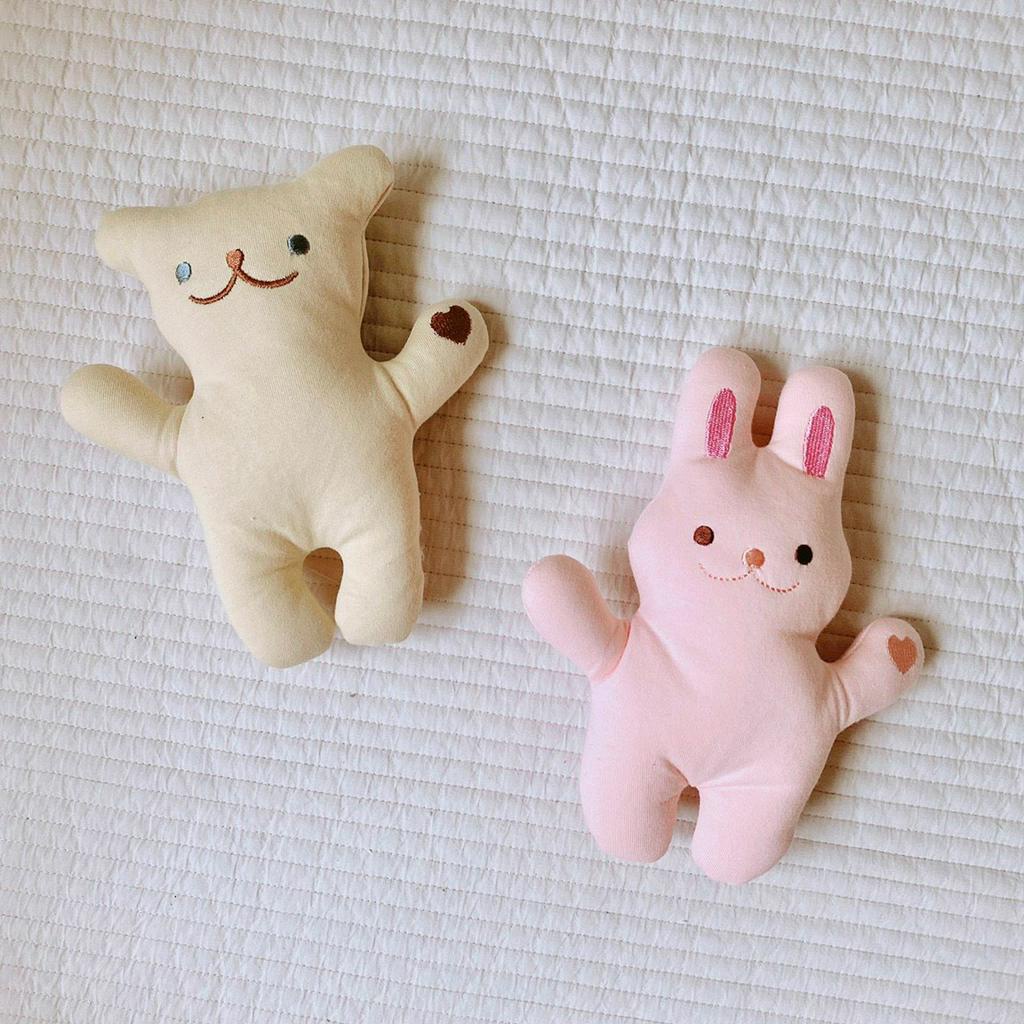 Thỏ/Gấu Organic Style Hàn Dễ Thương An Toàn Cho Bé