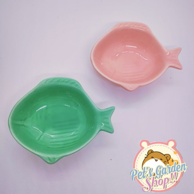 Chén cá nhỏ bằng sứ cho hamster