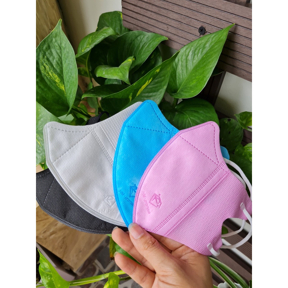 Khẩu trang 5D HM pro mask quai thun 3 lớp kháng khuẩn
