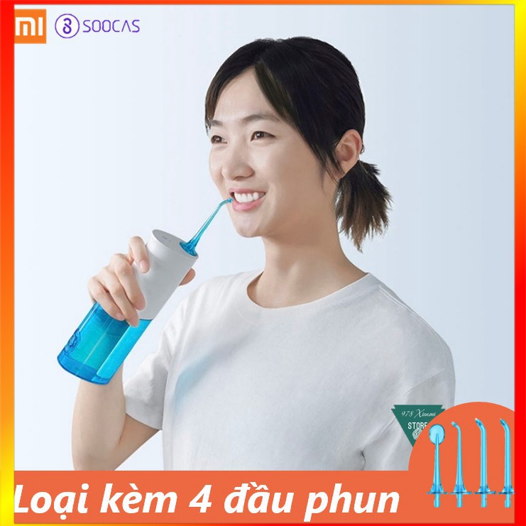 [GIÁ HỦY DIỆT] Máy tăm nước Xiaomi Soocas W3 - Xịt vệ sinh răng miệng Xiaomi Soocas W3 - Mr Xiaomi
