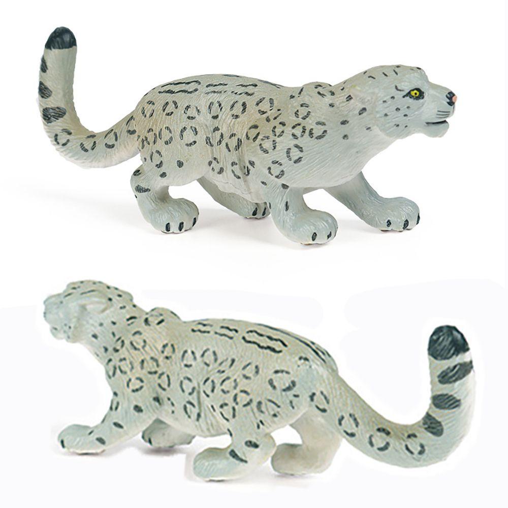 Đồ Chơi Mô Hình Báo Tuyết Giáo Dục Sớm Cho Bé