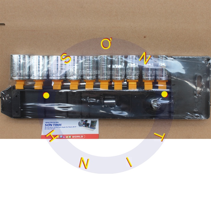 BỘ TUÝP 12 MÓN 1/2 HỆ INCH CÔNG NGHIỆP TOLSEN 15392