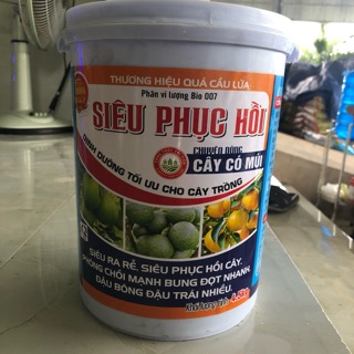 Phân vi lượng SIÊU PHỤC HỒI xô 4,5 ký. Hàng chính hãng Quả Cầu Lửa
