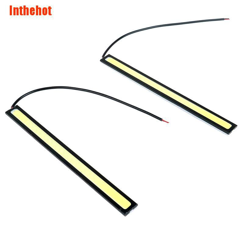 Bộ 2 Đèn Led Cob 12v Siêu Sáng Chống Thấm Nước Dành Cho Xe Hơi