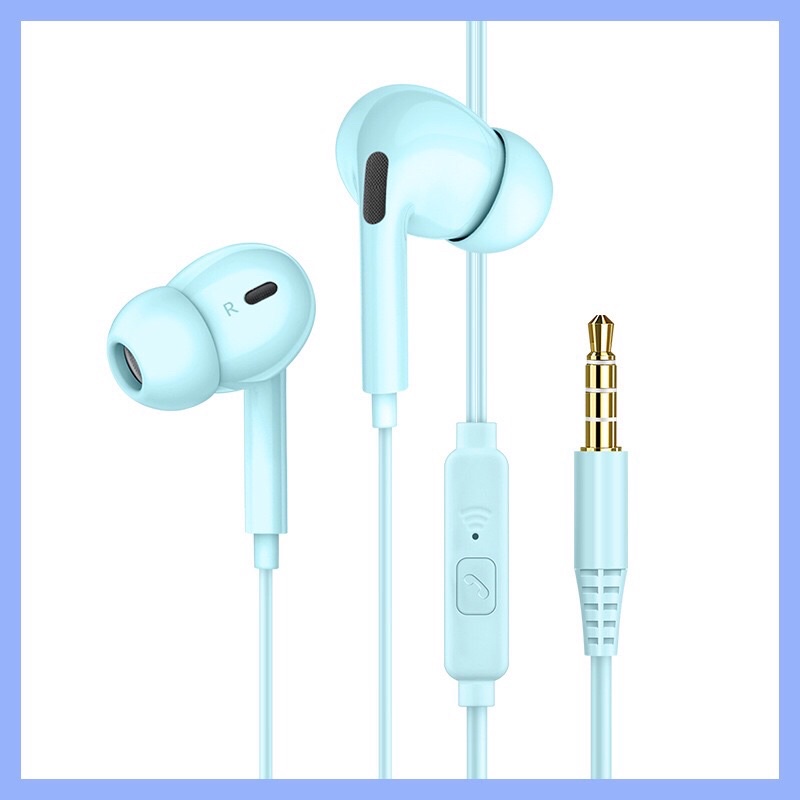 Tai nghe nhét tai có dây kèm mic dùng cho Android IOS