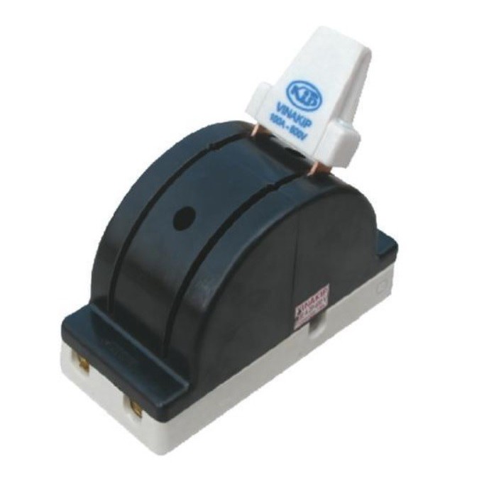 Cầu dao đế sứ đảo chiều 2P CD 14 - 60A và CD 15 - 100A, 600V cực đúc Vinakip