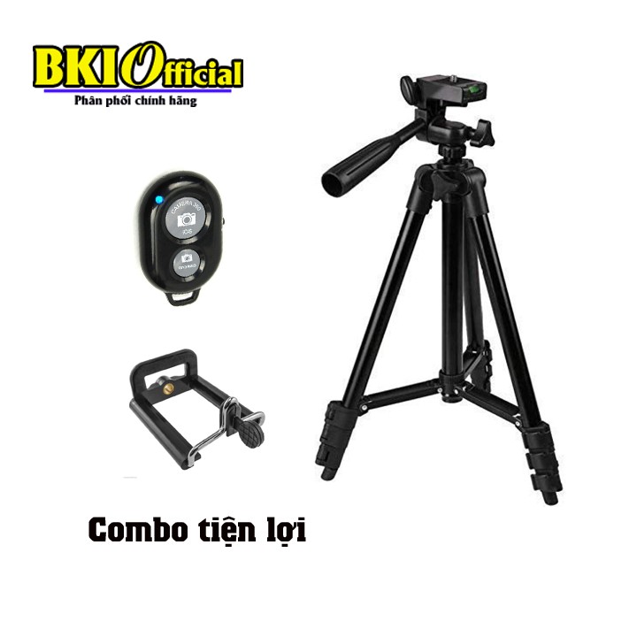 GIÁ ĐỠ 3 CHÂN MÁY MÁY ẢNH, ĐIỆN THOẠI TRIPOD 3120 - REMOTE ĐIỀU KHIỂN | WebRaoVat - webraovat.net.vn