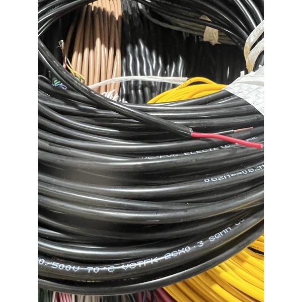 Dây điện đôi lõi đồng 2x0.3mm2 - 2x0.5mm2