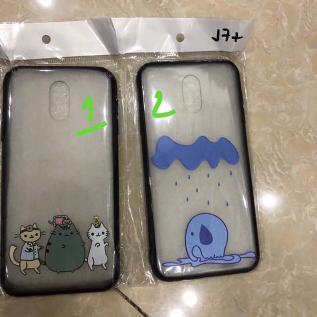 Ốp lưng samsung J7 plus hình thú