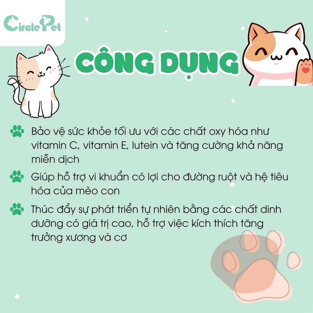 Thức Ăn Hạt Rotal Canin Kiten Cao Cấp Dành Cho Mèo Con Hỗ Trợ Tiêu Hóa 10kg - Circle Pet