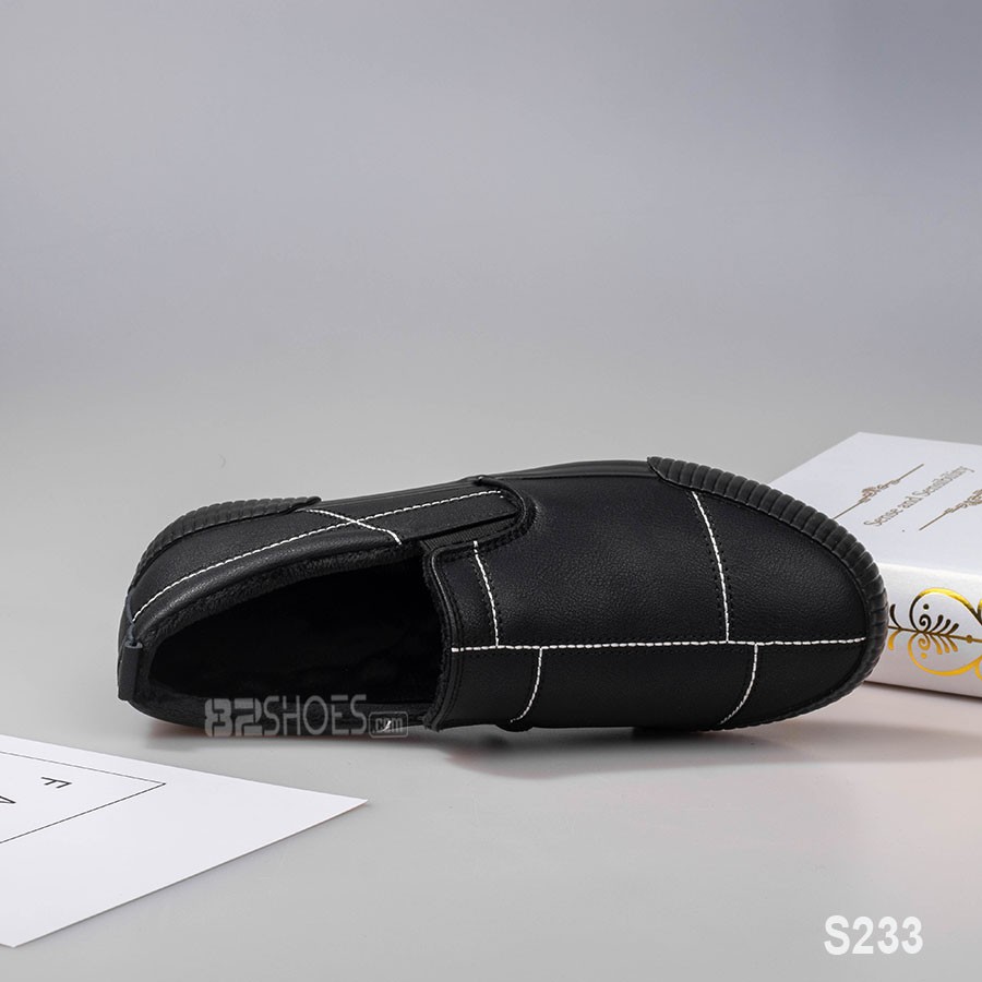 [XẢ KHO, LẺ SIZE] Giày lười nam - Slip on nam da - Mã S233
