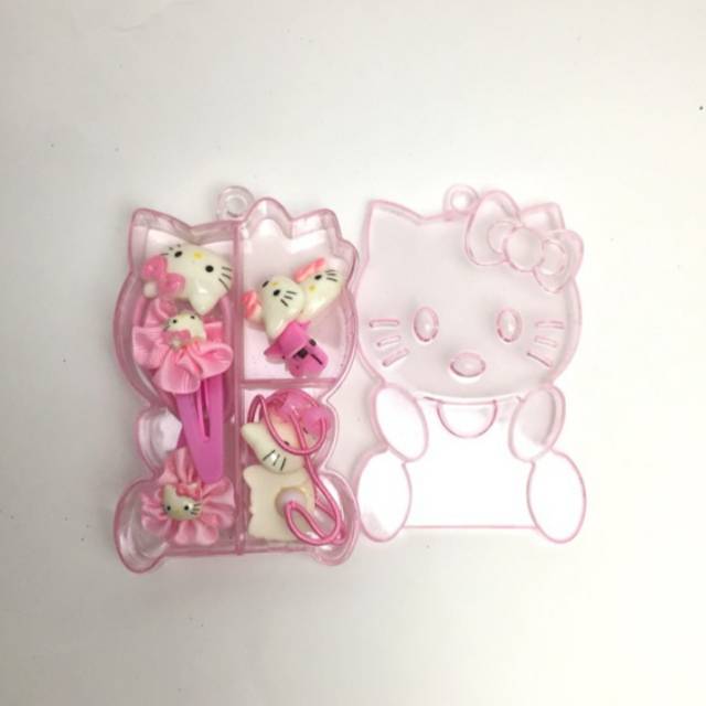 Bộ Kẹp Tóc Hello Kitty Dễ Thương Kodek32