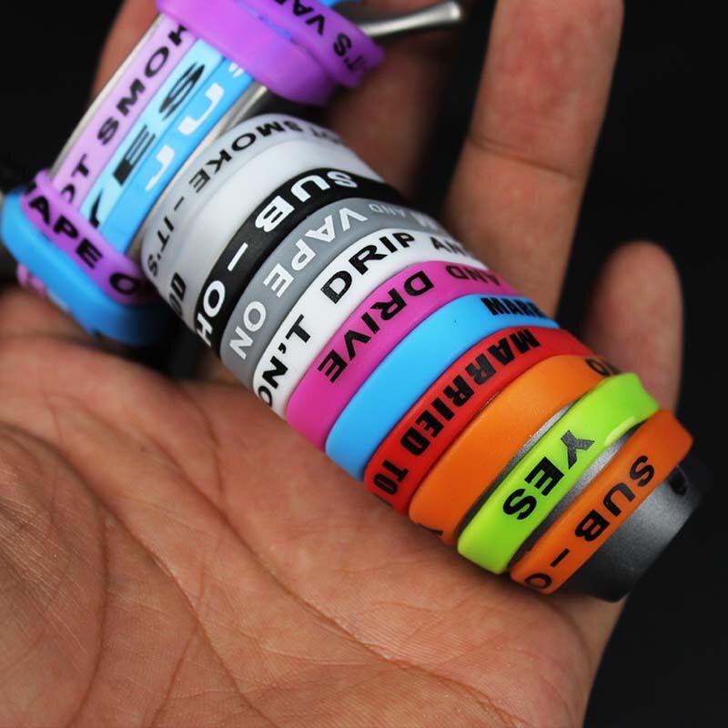 Vòng Silicon Chống Trượt, Vòng Cao Su Chống Trượt cho Ná, Vape Nhiều Màu Ngẫu Nhiên