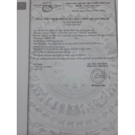 Giảm cân Best Slim Collagen