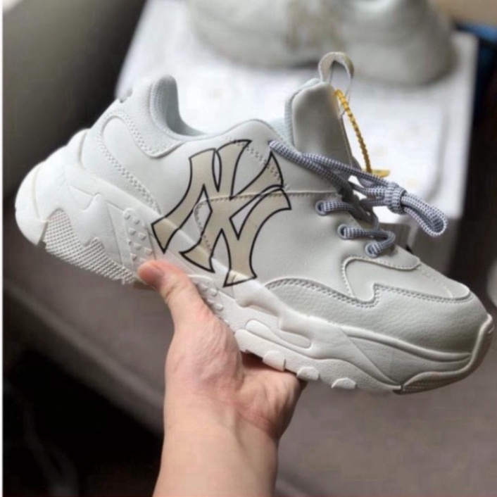 Giày thể thao nam nữ NY cao cấp hàng full box, giày trắng Sneaker ulzzang cao cổ tăng chiều cao 5cm, mẫu mới jordan M5 | WebRaoVat - webraovat.net.vn