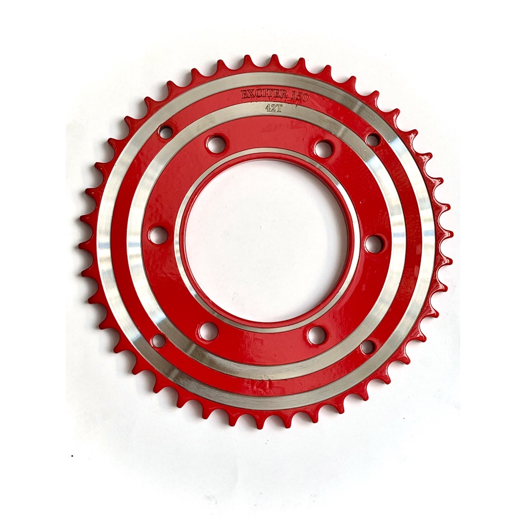 Nhông Sên Dĩa Exciter 150- Mãu dĩa sọc