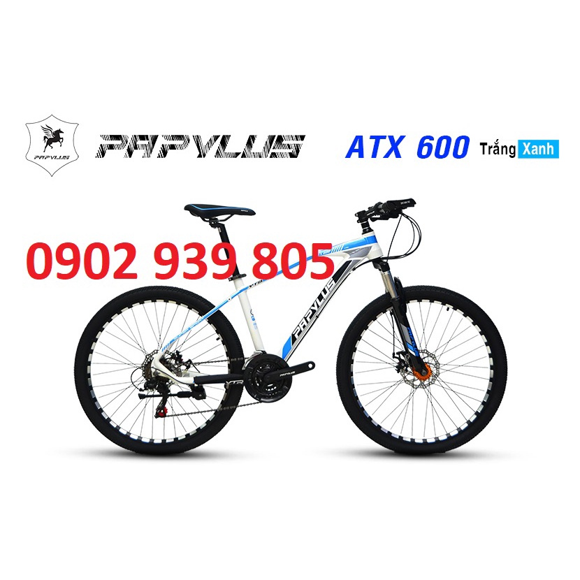 Xe Đạp Thể Thao 26 Inch PAPYLUS ATX 600 Khung sườn Nhôm LH Ngay ạ