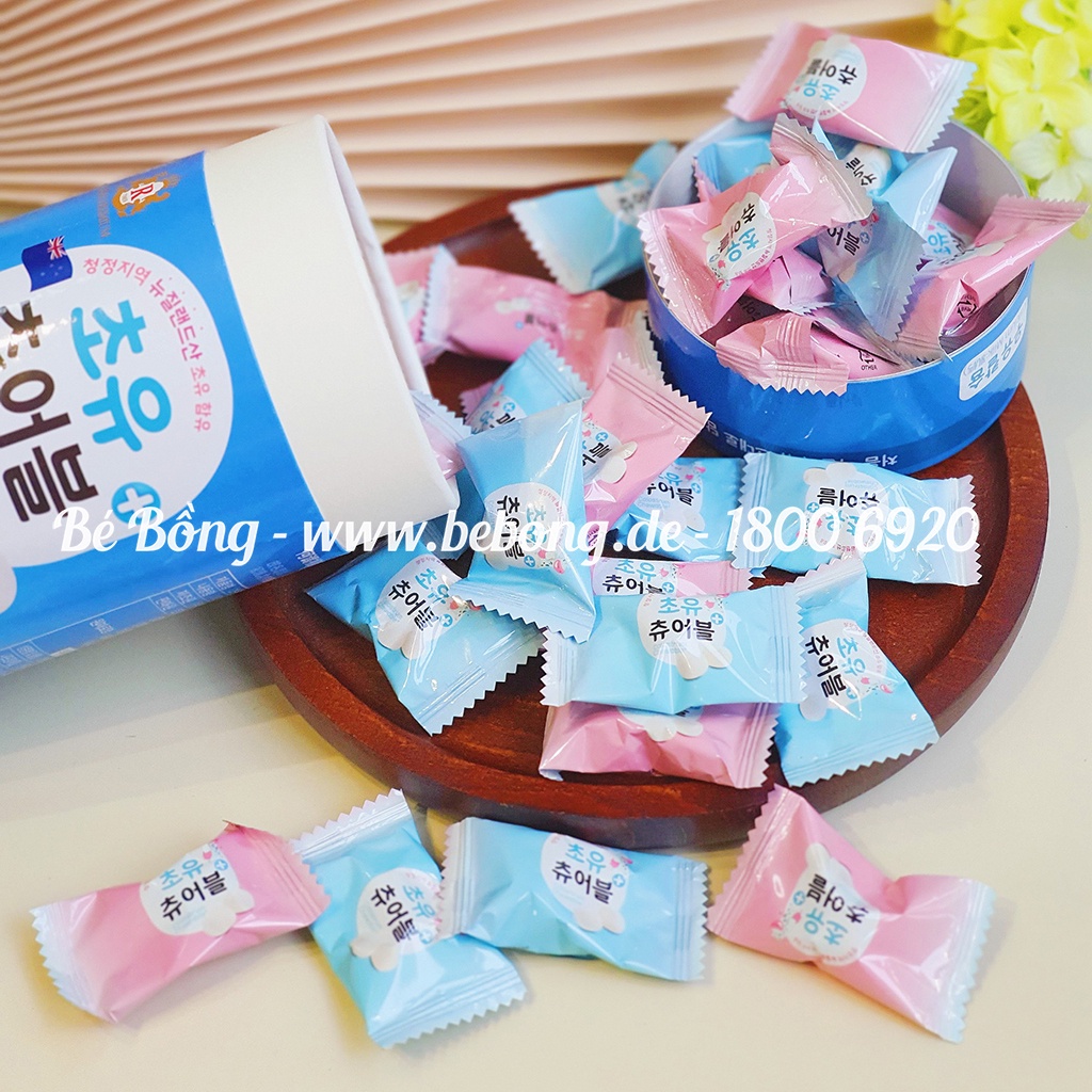 Kẹo sữa non Colostrum Chewable Hàn Quốc 180g