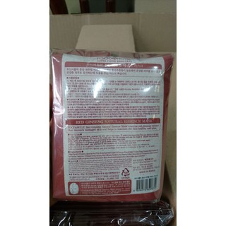 sét 10 miếng mặt nạ sâm hàn quốc