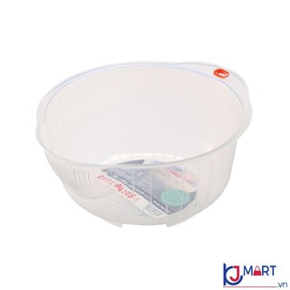 Giá (Rổ) Vo Gạo Có Lỗ Thoát Nước Ở Miệng Lọc Sạn Cao Cấp Nhật Bản