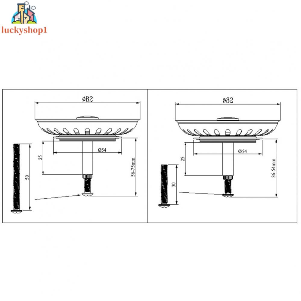 1 Piece for Blanco Replacement Home Kitchen Sink Filter Waste Plug Basin Drain Filter Brand New Sink Vegetable Sink European Style Desk Control Drainer Filter