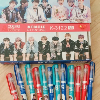 Combo 5 bút ma thuật xoá được BTS kpop boyband