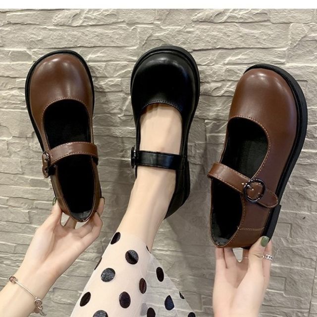 (CÓ SẴN 1 SỐ SIZE) Giày Búp Bê LOLITA Quai Ngang Cực Xinh | BigBuy360 - bigbuy360.vn