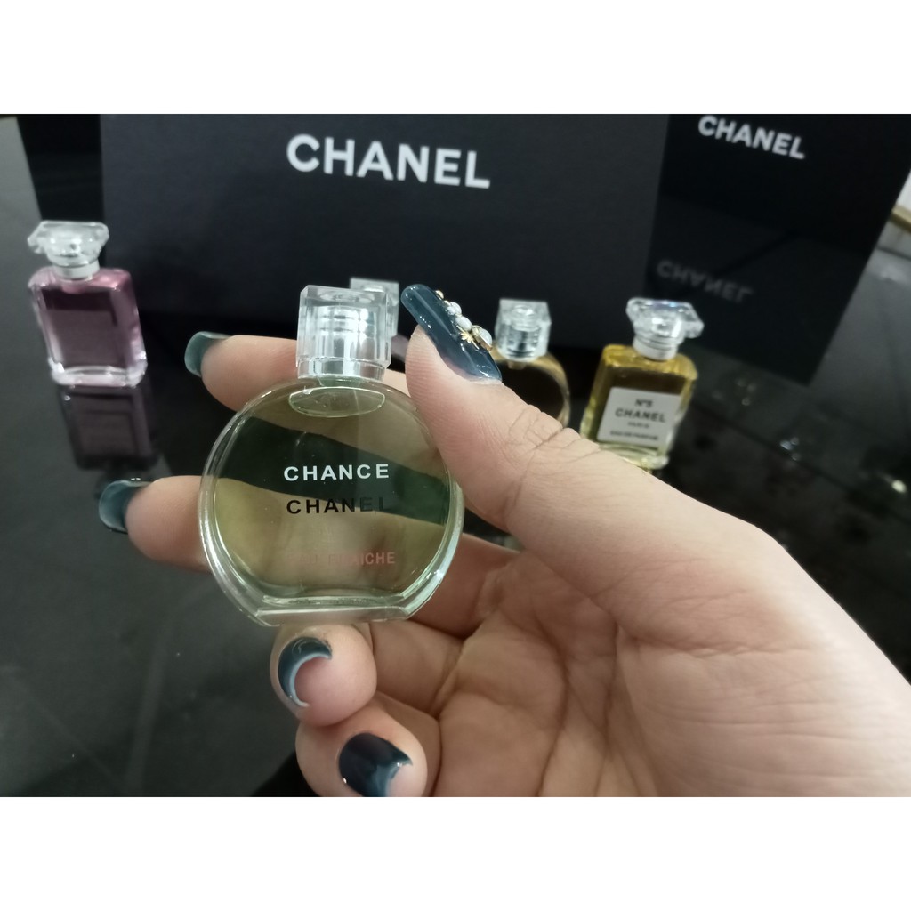 ❤️𝘊𝘩𝘪́𝘯𝘩 𝘏𝘢̃𝘯𝘨❤️ Bộ 5 chai nước hoa Chanel cao cấp | Thế Giới Skin Care