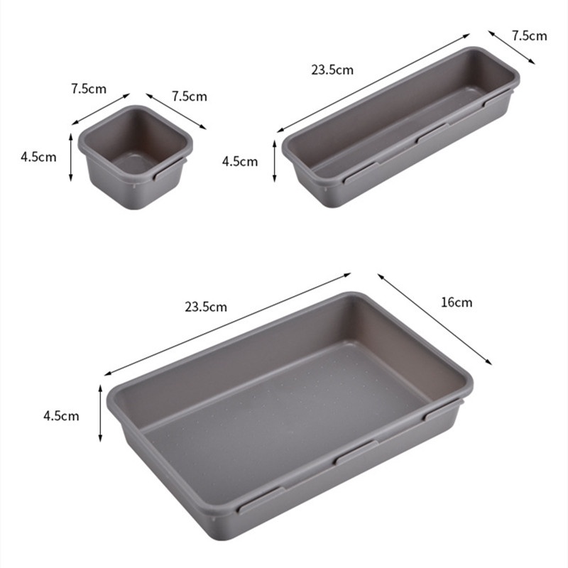 Set 8 Hộp Đựng Đồ Phân Loại Tiện Dụng Cho Nhà Bếp/Văn Phòng