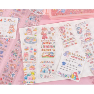 Sticker 39x6cm Bé Gái Honghui
