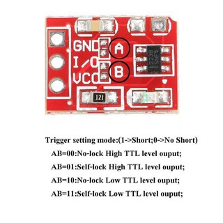Cảm Ứng 1 Chạm Điện Dung TTP223B Mini