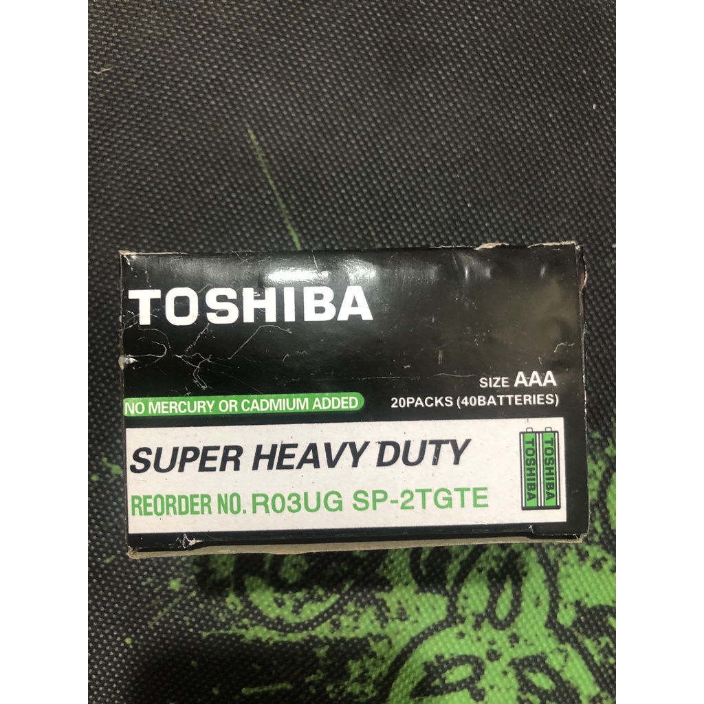 Hộp 40 Viên Pin TOSHIBA - AAA
