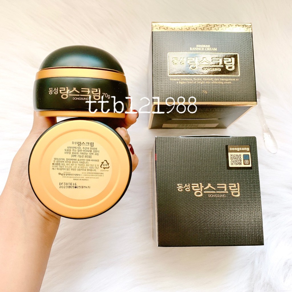 Kem Mặt DongSung Rannce Cream 70g