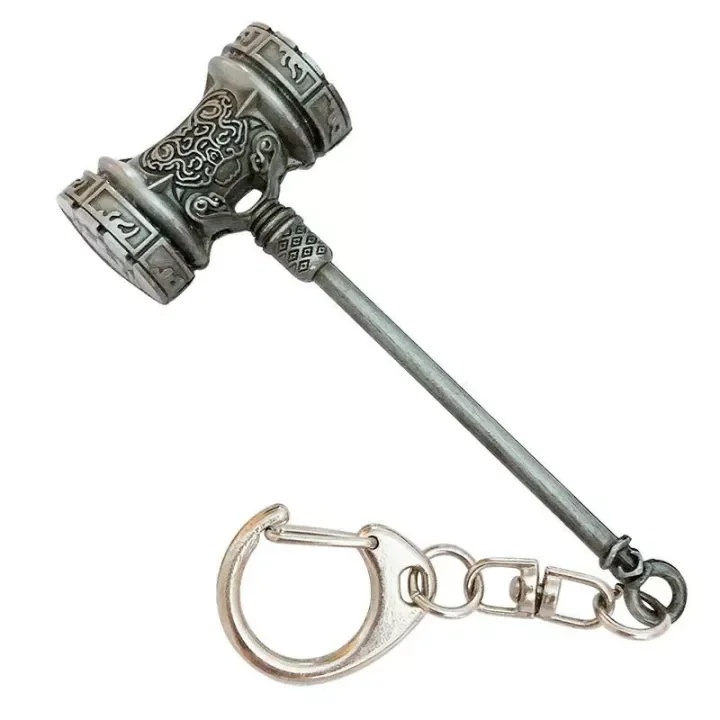 Móc khóa trưng bày mô hình Hạo Thiên Chùy 8cm phim Đấu La Đại Lục.