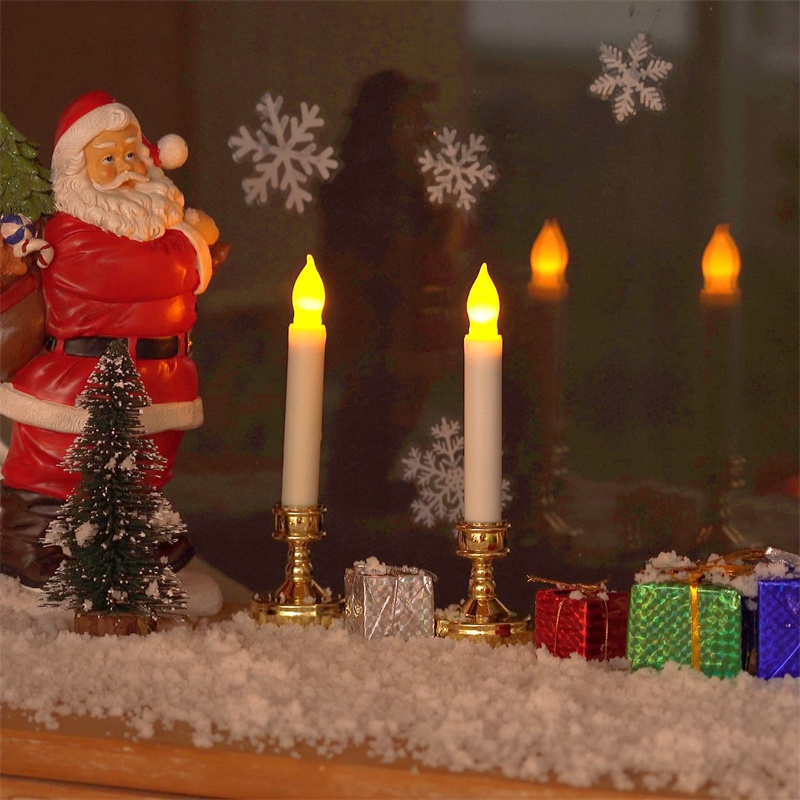 Đèn Led Nến Dài Chạy Bằng Pin