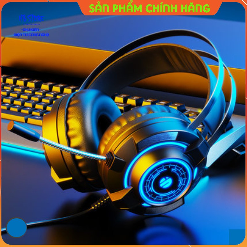 Tai Nghe Gaming Inphic G2 Cách âm Hoàn Toàn Mic Xoay 360 Độ - Tai nghe Game Thủ Chức năng Giả Lập 7.1 Đèn Led Nhiều Màu