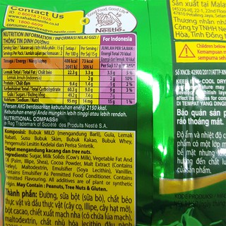 Gói Sôcôla viên Milo Nuggets 25g