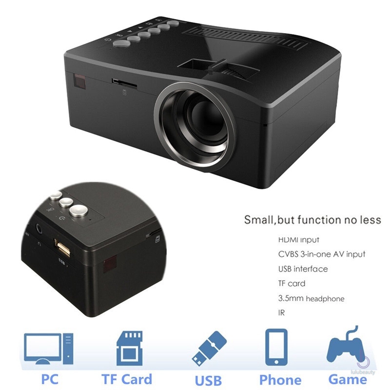 Máy Chiếu Đa Phương Tiện Mini 1080p