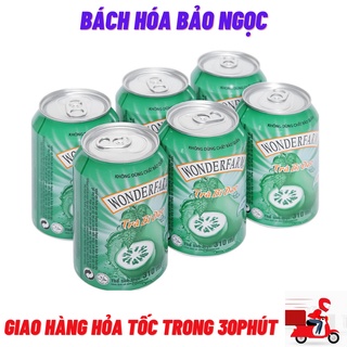 Trà bí đao wonderfarm lốc 6 lon
