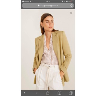 áo blazer mango dư xịn