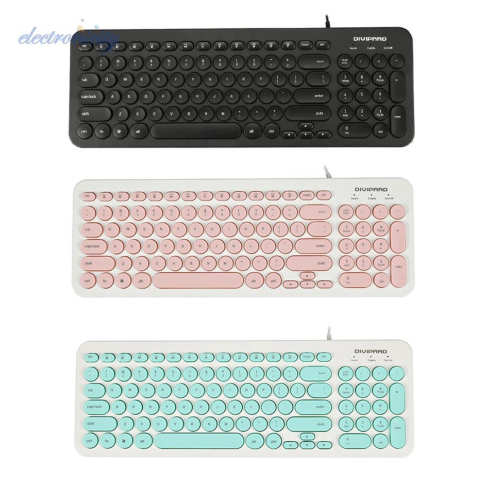 Bàn phím nhỏ gọn có dây USB Divipard D520 - PC01 | WebRaoVat - webraovat.net.vn