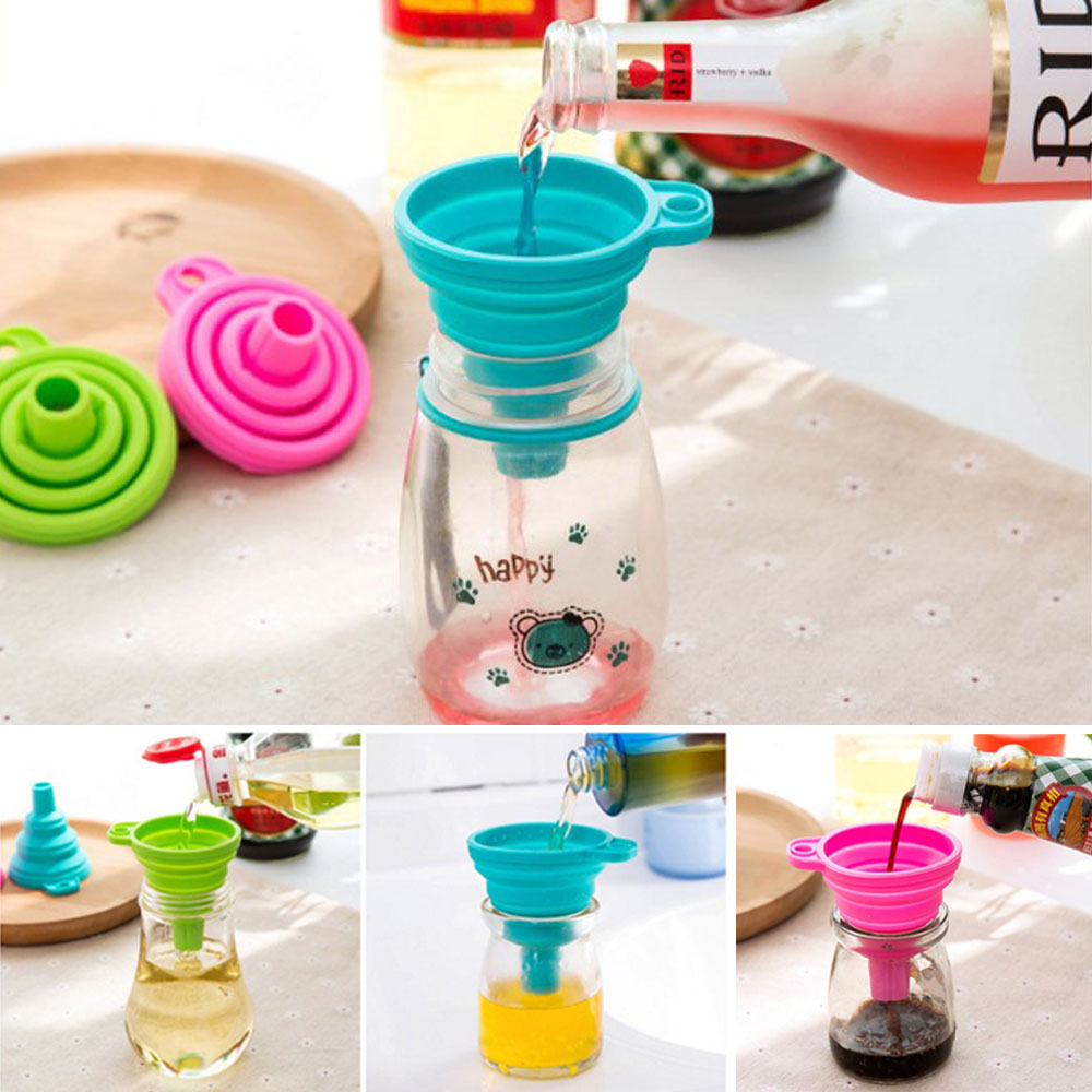Phễu Silicone Có Thể Gấp Gọn Tiện Lợi