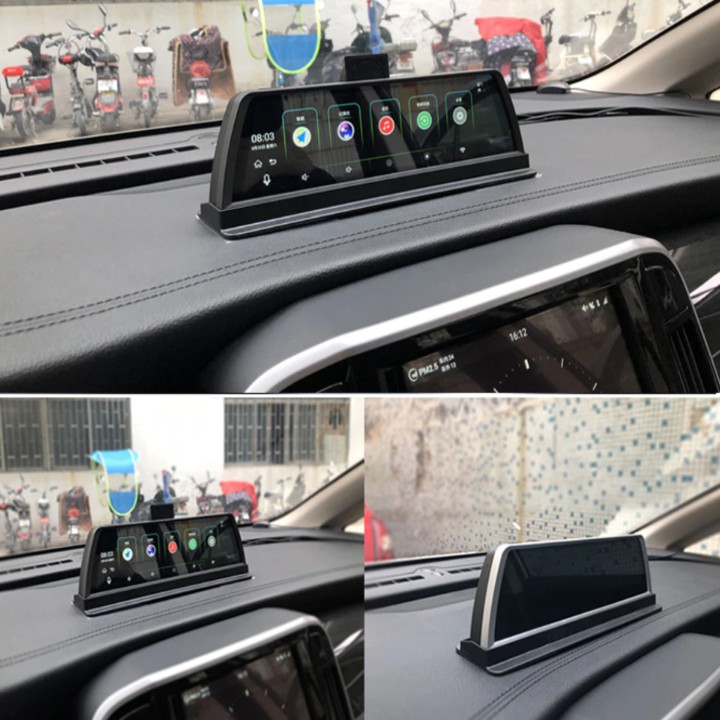 Camera hành trình đặt taplo ô tô, xe hơi nhãn hiệu WHEXUNE K600 tích hợp 4 camera, Android Wifi GPS, màn hình 10inch | BigBuy360 - bigbuy360.vn