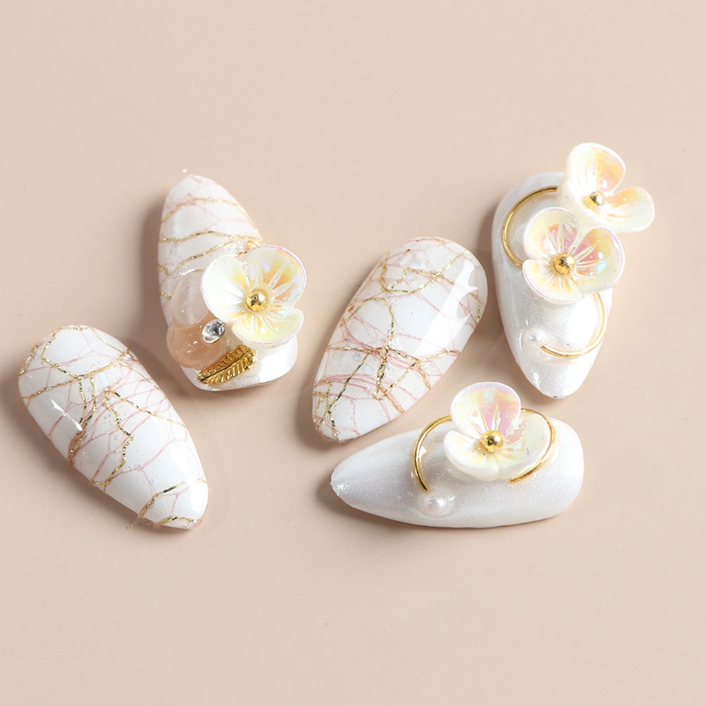 1 Hộp Miếng Dán Trang Trí Móng Tay 3D Dạng Lưới Chắc Chắn Dành Cho Nữ