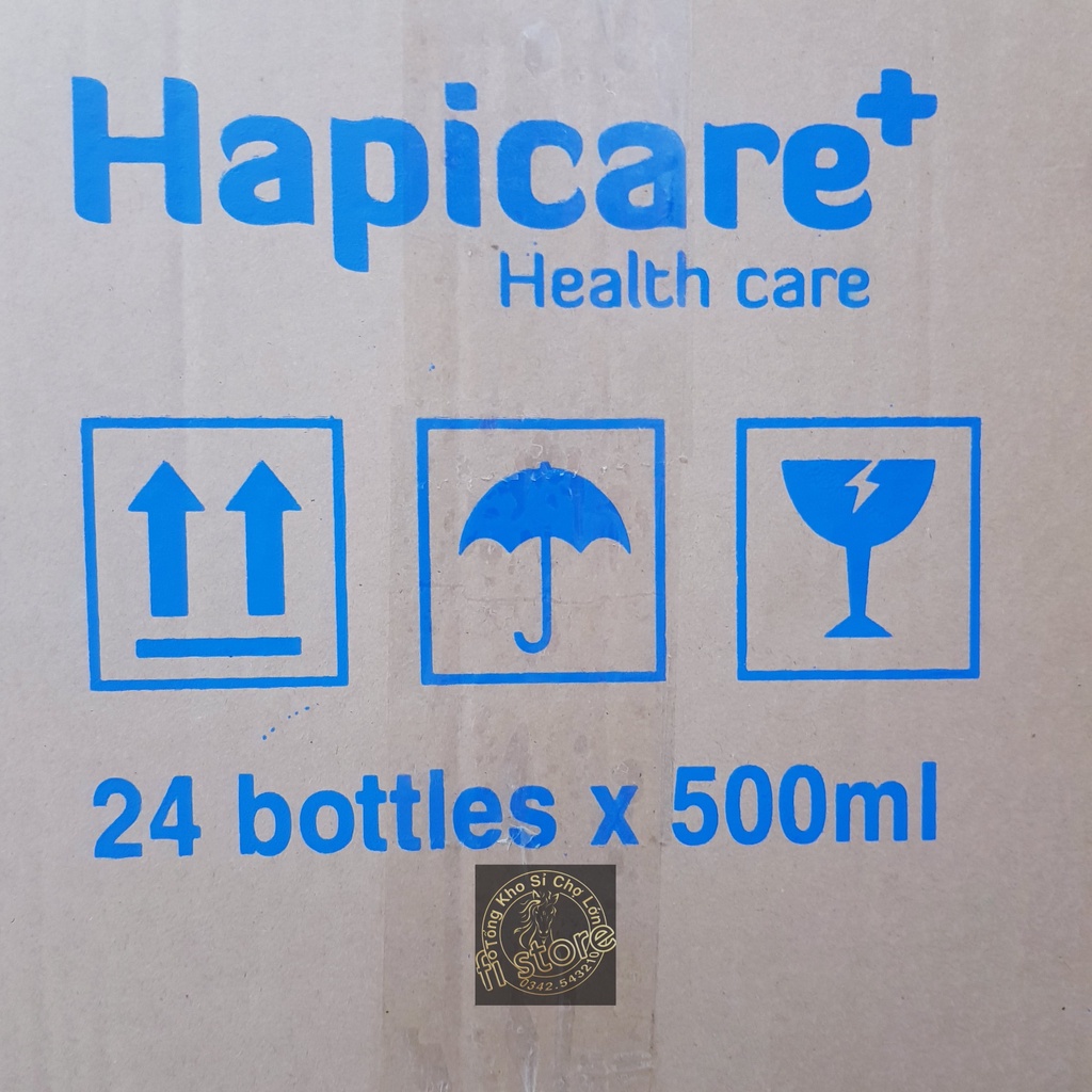 Chai Xịt Khuẩn HapiCare+ Chai lớn (500ml) Dung dịch rửa tay sát khuẩn / Nước khử khuẩn / Nước rửa tay khô