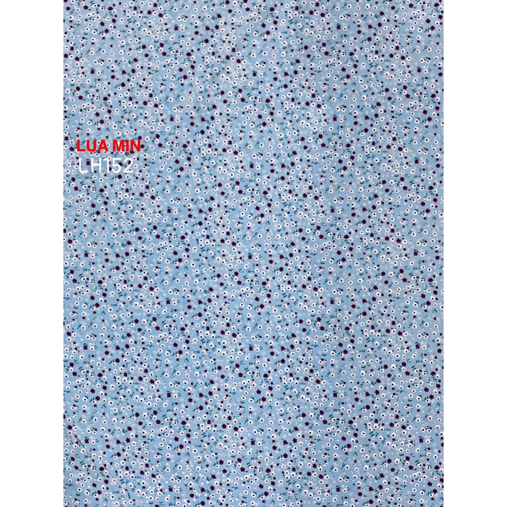 VẢI LỤA 100D HOA NHÍ - DÒNG VẢI THÔNG DỤNG - 1 MÉT X 1M5