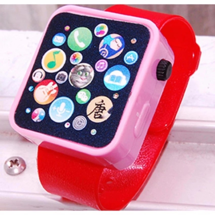 Đồng hồ đồ chơi cho bé (đỏ) | BigBuy360 - bigbuy360.vn