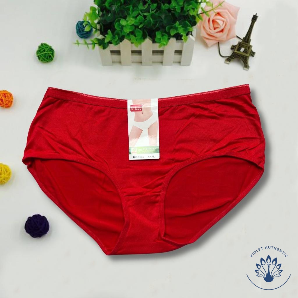 Quần lót nữ cotton bigsize cạp cao cho người béo mập bầu trung niên 60-80kg Q9066 _ 9066