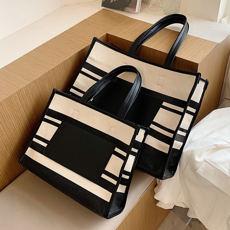 D235 Túi xách bản to có 2 size lớn và nhỏ,;