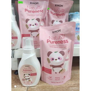 (Mẫu mới)Nước rửa bình sữa và hoa quả K-Mom Hàn Quốc
